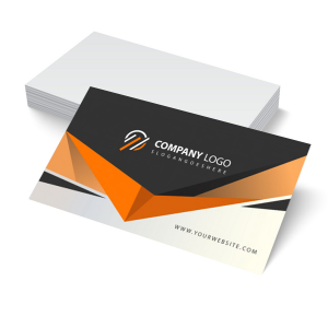 Cartão de Visita - 4x0 ( Colorido Frente) Couchê 250 gramas 8,8x4,8 4X0 Verniz UV Total Frente Corte Reto 